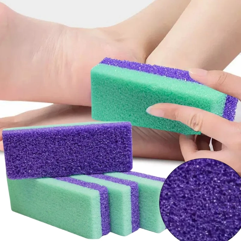 4 pçs pé pedra-pomes pés bloco pedra-pomes para pés calcanhares calos peles mortas transporte da gota