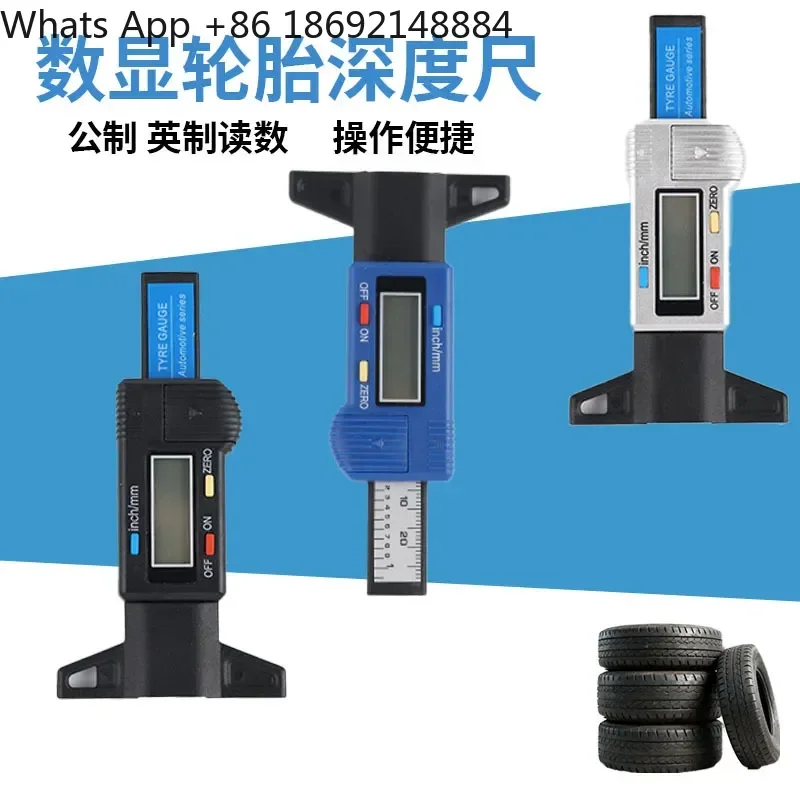 

Digital Tire Tread Depth Gauge Tool Caliper Thickness Gauge for Car