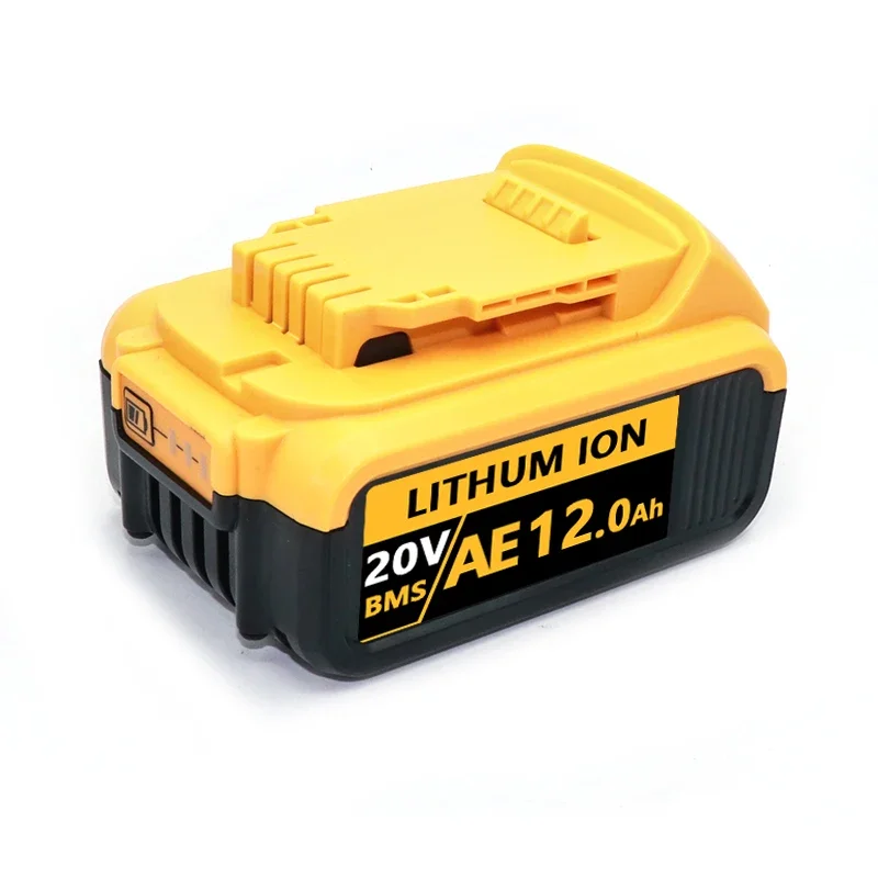 Batterie pour outil électrique Dewalt, DCB206, DCB200, 100% d'origine, 12000mAh, 20V, 18,0 Ah, Nouveau