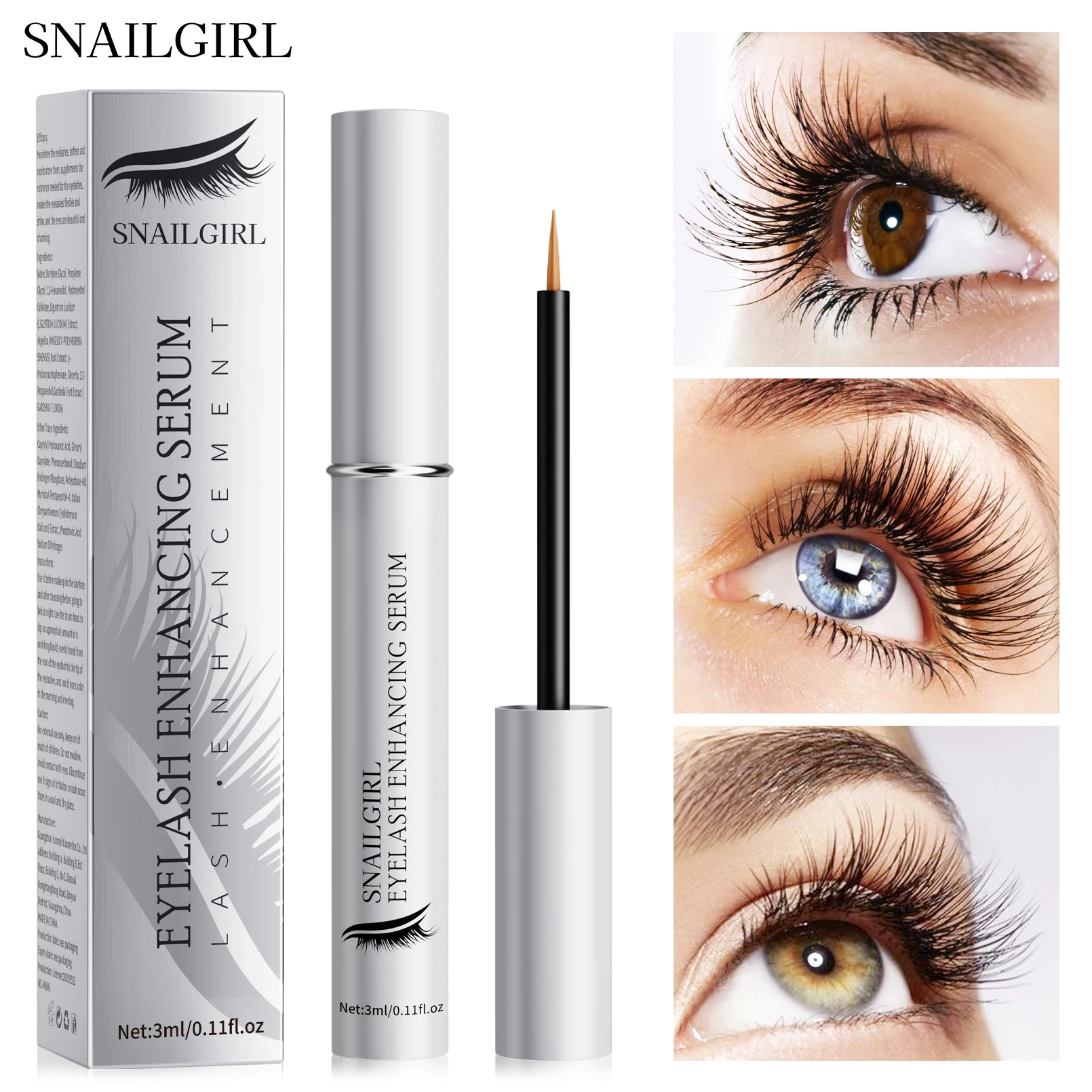 เซรั่มบำรุงขนตา ยาวขึ้น ซ่อมแซม บำรุงให้แข็งแรง งอนเด้ง หนาขึ้น ดูแลดวงตา ยกกระชับ บำรุงขนตาให้ยาวขึ้น