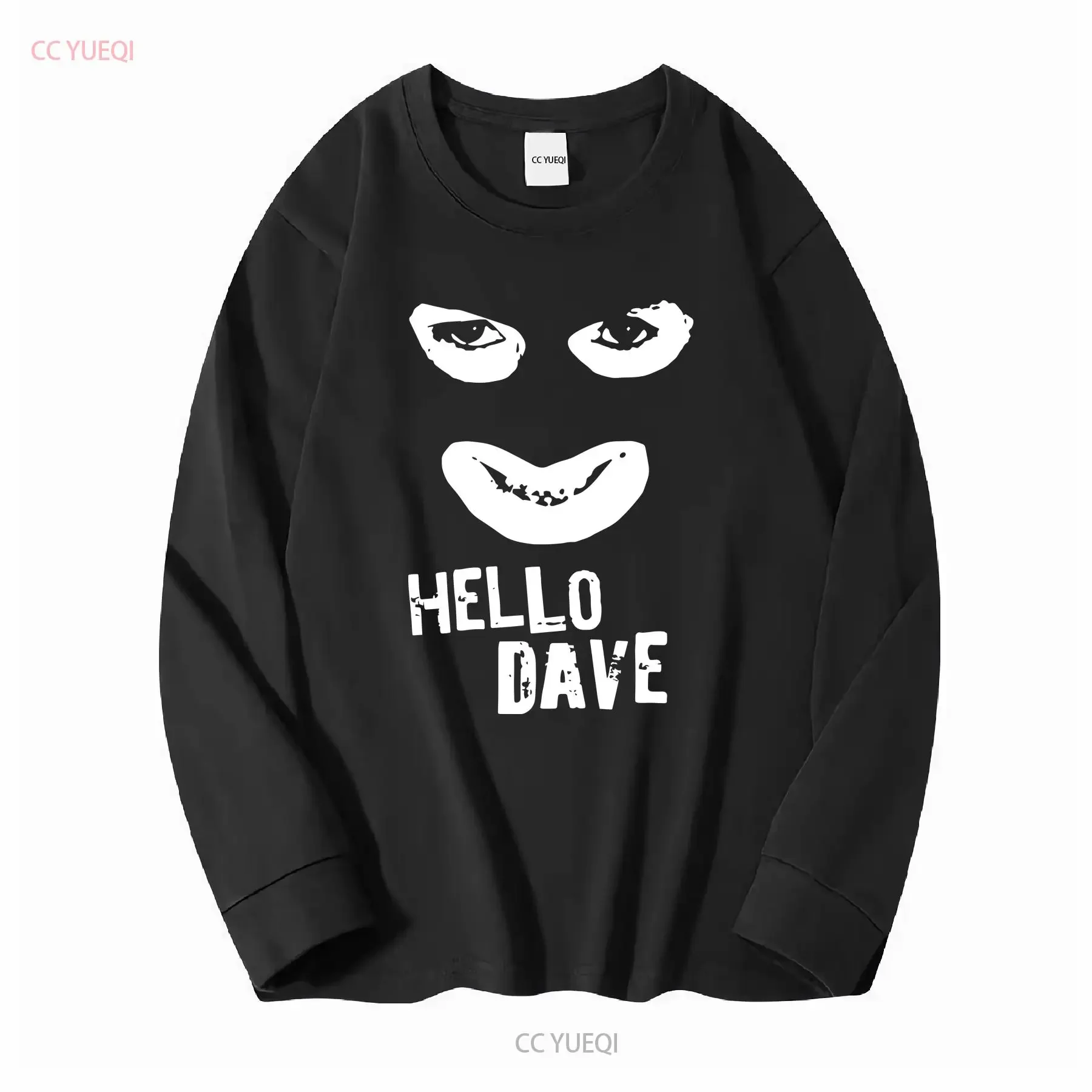 مرحبا ديف بابا لازارو تي شيرت جامعة السادة Reece المقصات طويلة الأكمام خمر غسلها الجرافيك مصمم الملابس