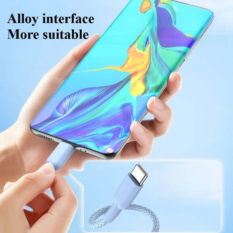 Kabel C do C Typec Szybkie Ładowanie Ładowanie Telefonu Komórkowego Kabel do Transmisji Danych PD60W Odpowiedni dla Apple IPhone Samsung OPPO Xiaomi Redmi Ipad