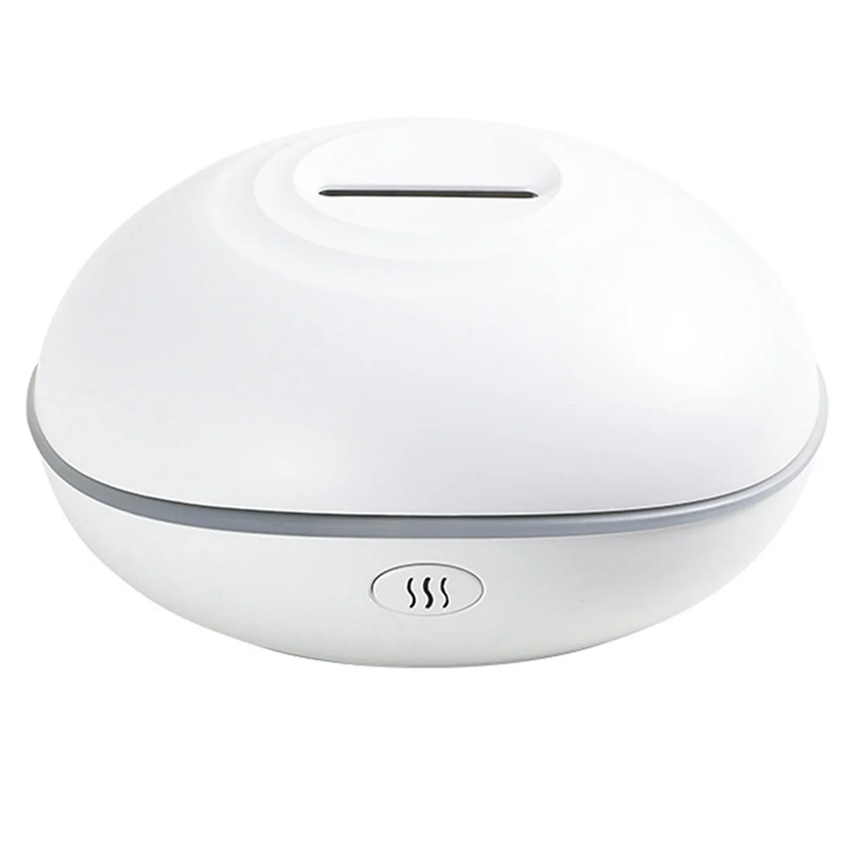 Humidifier Mist Type Mini Air 3D Simulation Flame Humidifier Can Add Aromatherapy USB Plug-in White