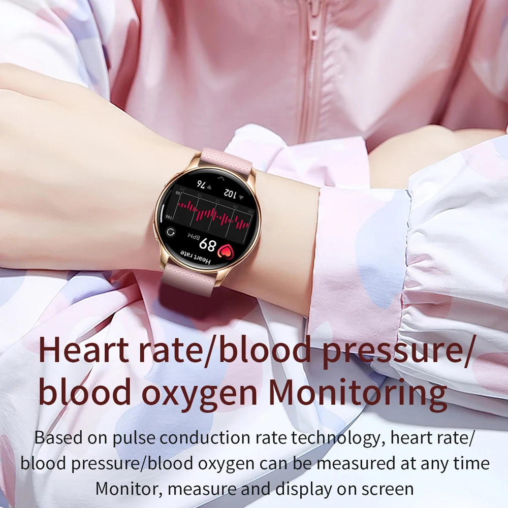 VALDUS VL39 PRO Smartwatch For Couple's Bluetooth Call Heart Rate Blood Pressure Sports Waterproof 2025 New AMOLED Woman Watch