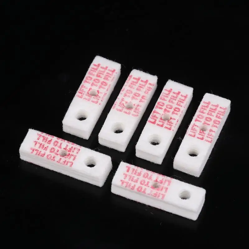 【New】10/30Pcs Sealed Bottom Felt Replacement Oil Absorbent Cotton Pads For Petrol Lighter Inner Sealing Gasket