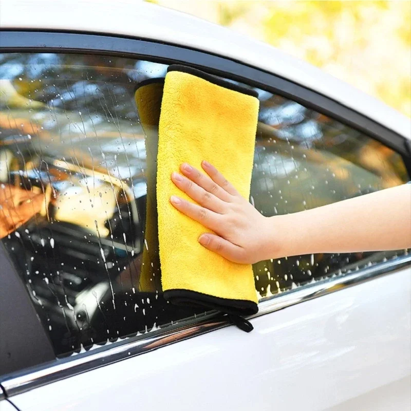 3/5/10pcs Microfiber Extra Soft Car Wash Towel Car Care Cloth Car Cleaning Drying Cloth Never Scrat Detailing Car WashTowel