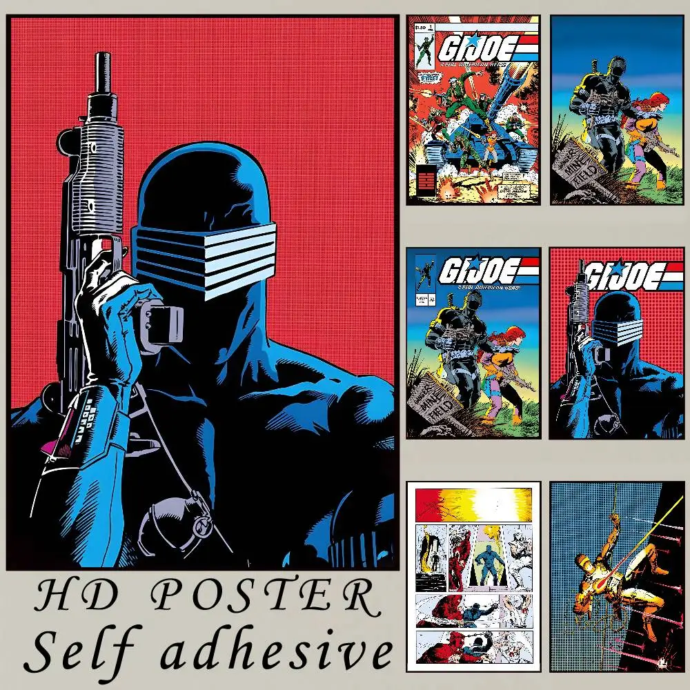 

Anime G-G.l. J-Joe Game Poster HD art sticky wall waterproof home living room bedroom bar aesthetic decoration