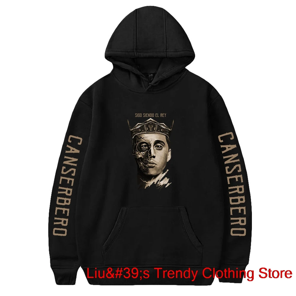 

Canserbero Hoodies Sigo Siendo el Rey Album Merch Print Unisex Fashion Casual Sweatshirts Top