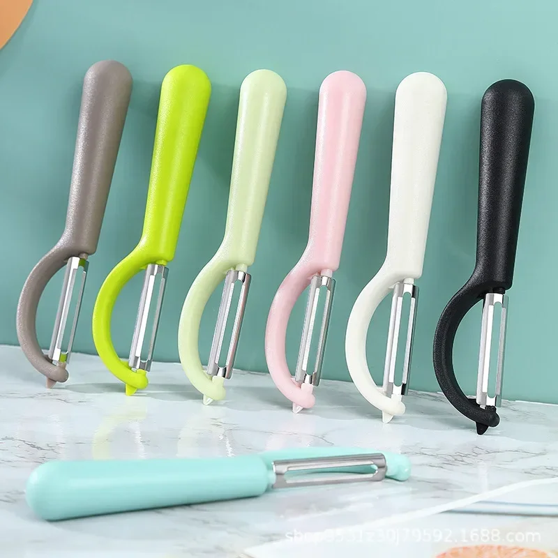 Multifunctional Long Handle Peeler Sharp Peeler Fruits Vegetable  Potato Carrot Peeler Easy Peeling Tools Kitchen Gadgets