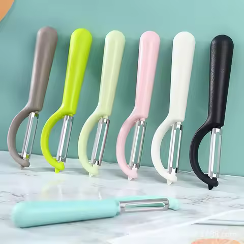 Multifunctional Long Handle Peeler Sharp Peeler Fruits Vegetable Potato Carrot Peeler Easy Peeling Tools Kitchen Gadgets
