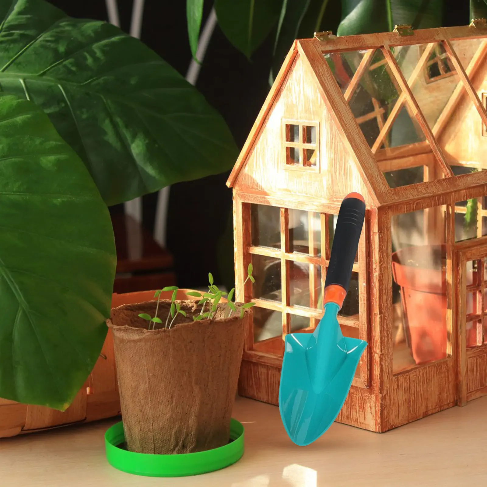 1set-kids-gardening-tools-green-watering-can-smooth-handle-hand-shovel-for-flower-vegetable-soil-digging-transplanting-weeding