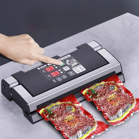 MAGIC SEAL MS180 Vacuum Sealer Professional Wet Vacuum Sealer Machine For Food Bag Sealer Packaging Machine Household