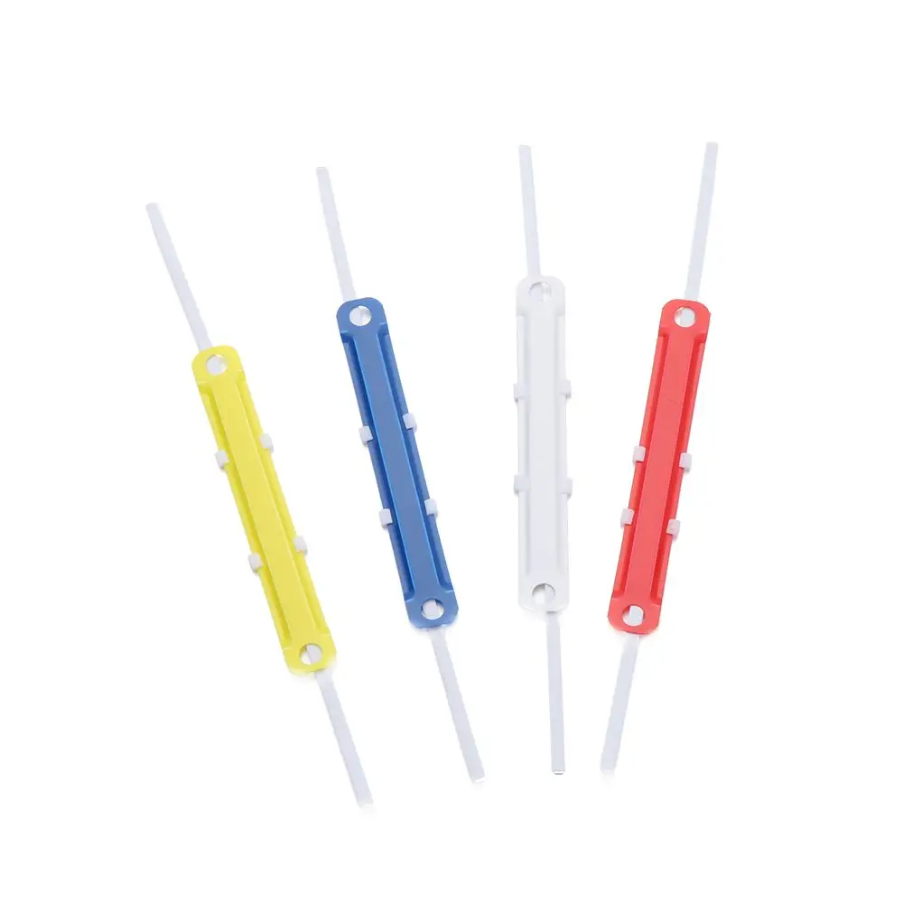 50pcs/Set Useful Office Storage Tool Notepad Document Fasteners Binding Clip Loose-leaf File Folder Hinged Rings
