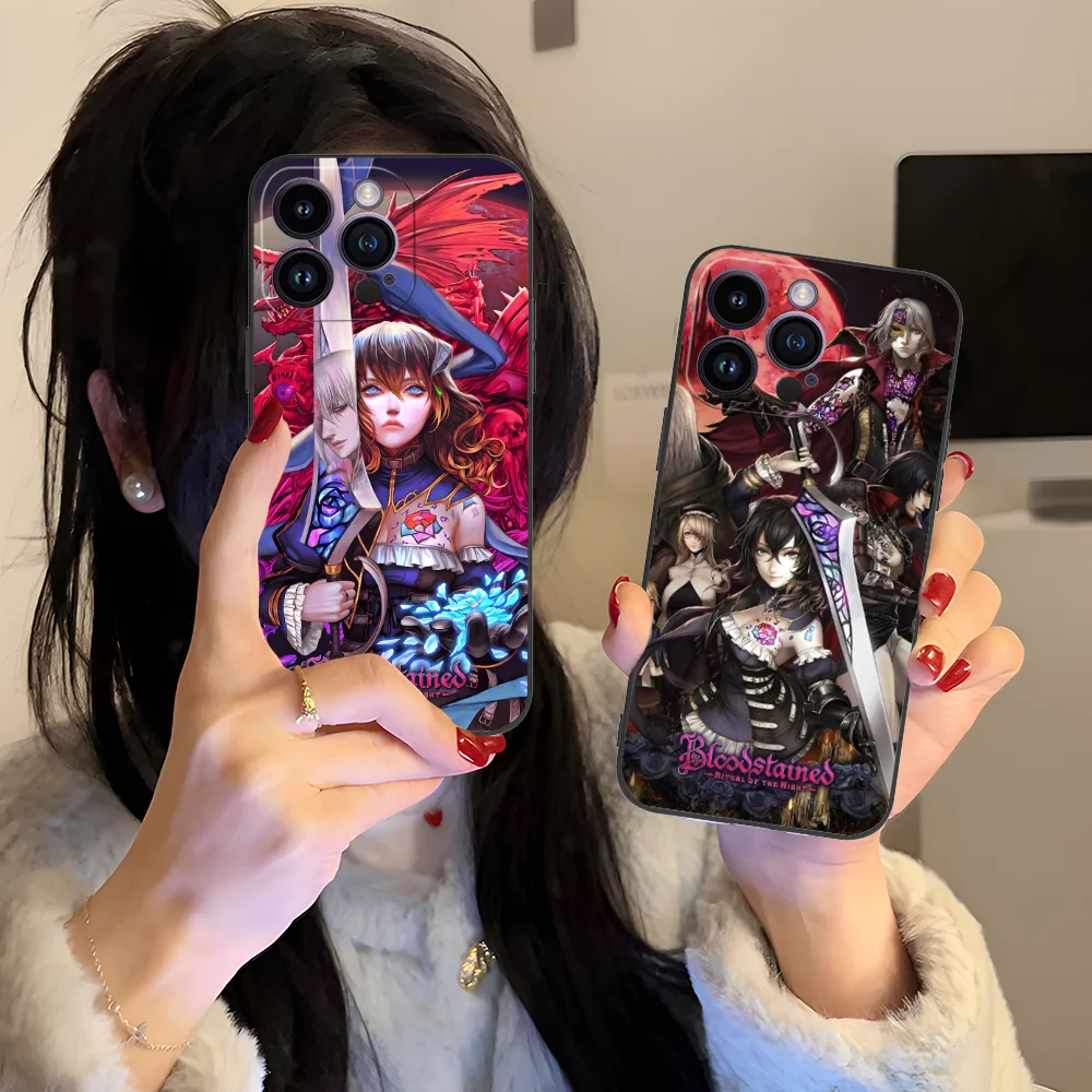 Bloodstained Ritual Phone Case for iPhone 16 15 14 13 12 11 X XR XS 8 7 Pro Max Plus Mini Black Cellphones Cover Smartphone