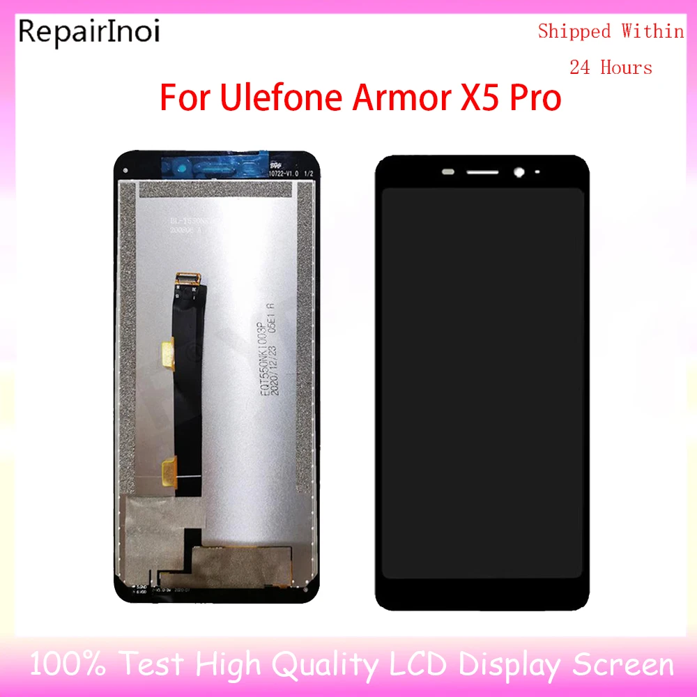 Ulefone Armor X3 X5 X8 X10 X9 Pro용 고품질 LCD 디스플레이, 터치 스크린 센서 패널 어셈블리 교체 부품