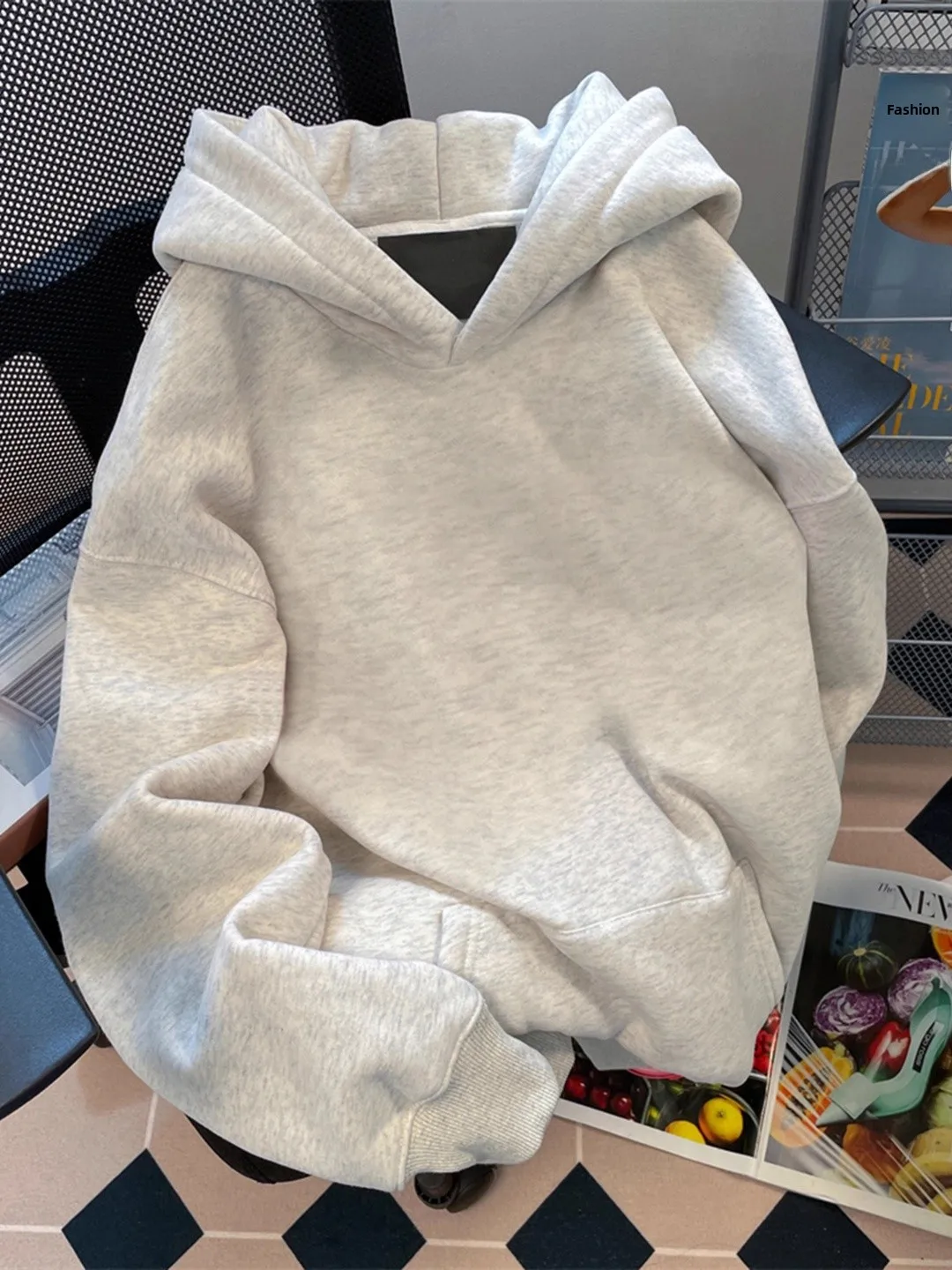 

Cleanfit Loose ort American Sle Sweatirt for Men Heavyweight Hoodie Comfortable Warm ex Autumn Jaet