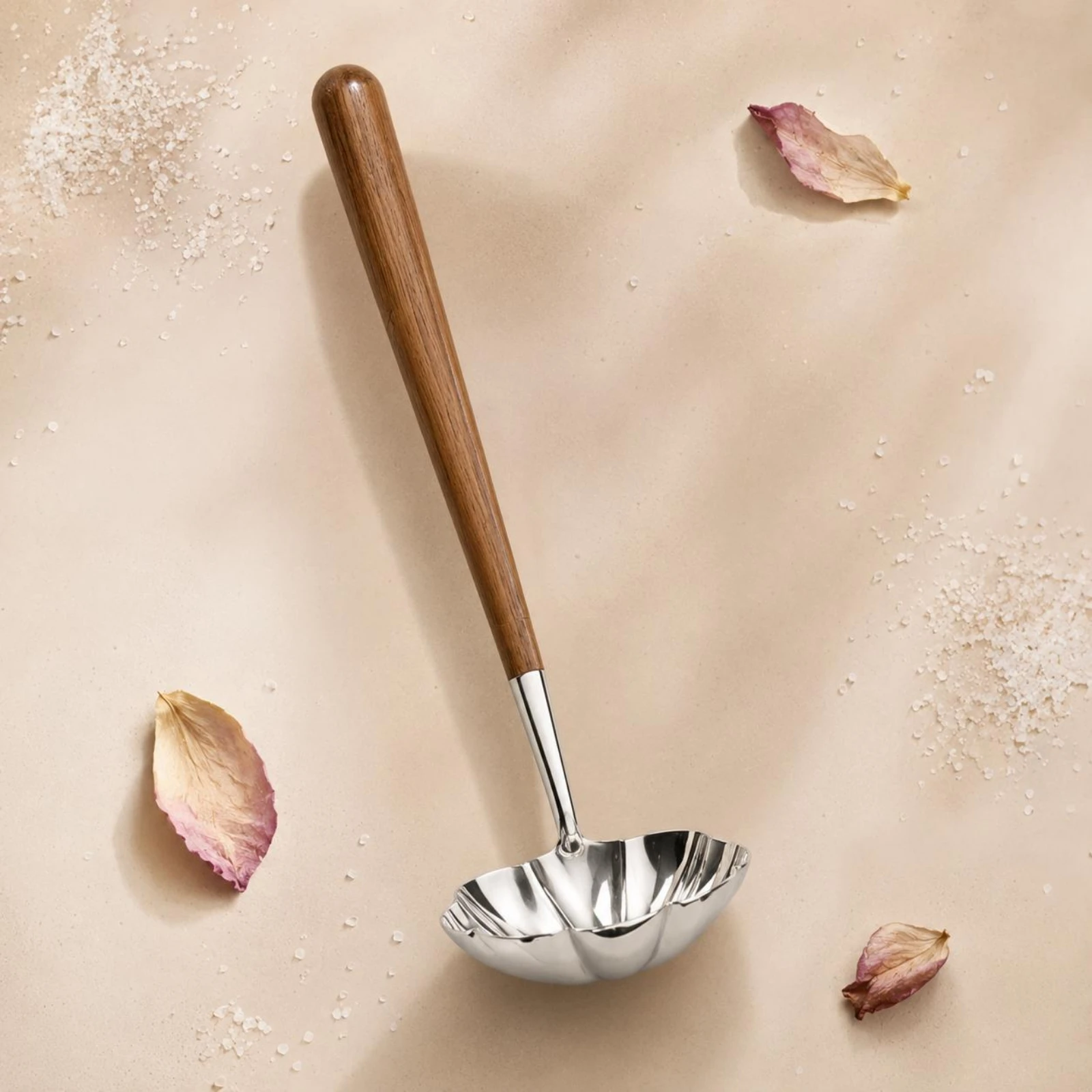 Long-Handled Soup Spoon Mirror-Polished Kitchenware Tableware Stainless Steel for Hot Pot