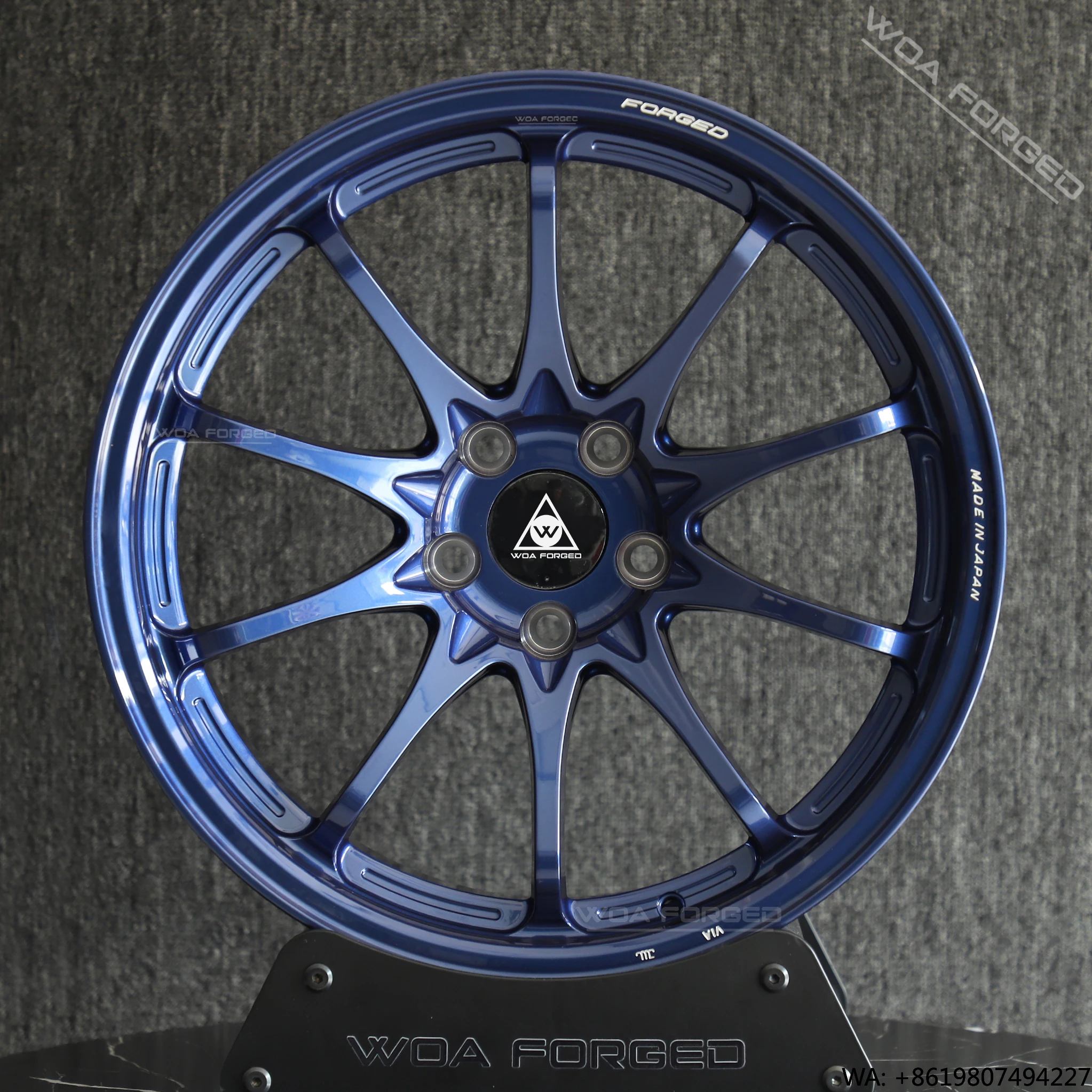 

CE28N WOAFORGED New Lightweight 10-Spoke Forged Aluminum Alloy Wheel Rims 16-24 Inch Sport Stylish Muscular Design 5x112 5 Year
