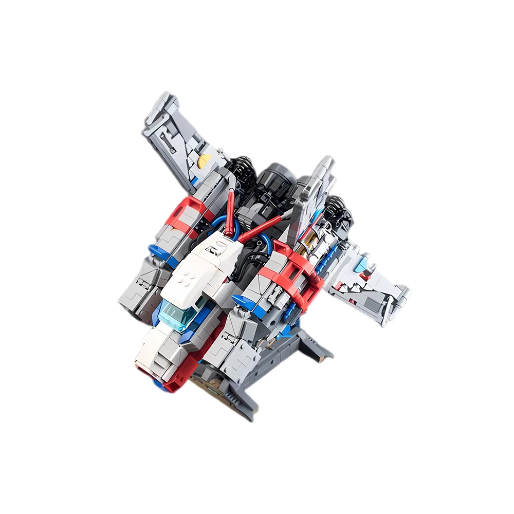 MOC X1-B500 Freedom Rebel Bomber Building Blocks Ship Toys Model Spaceships Movies Sci-Fi Aircraft DIY Brick Set Kids Adult Gift