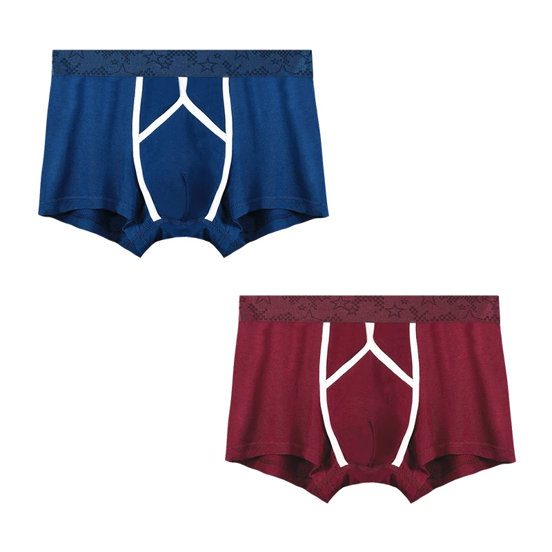 Men's Bullet-Shaped Scrotal Separation Underwear, Varicose Veins Scrotal Support Pouch, Sexy Boxer Briefs