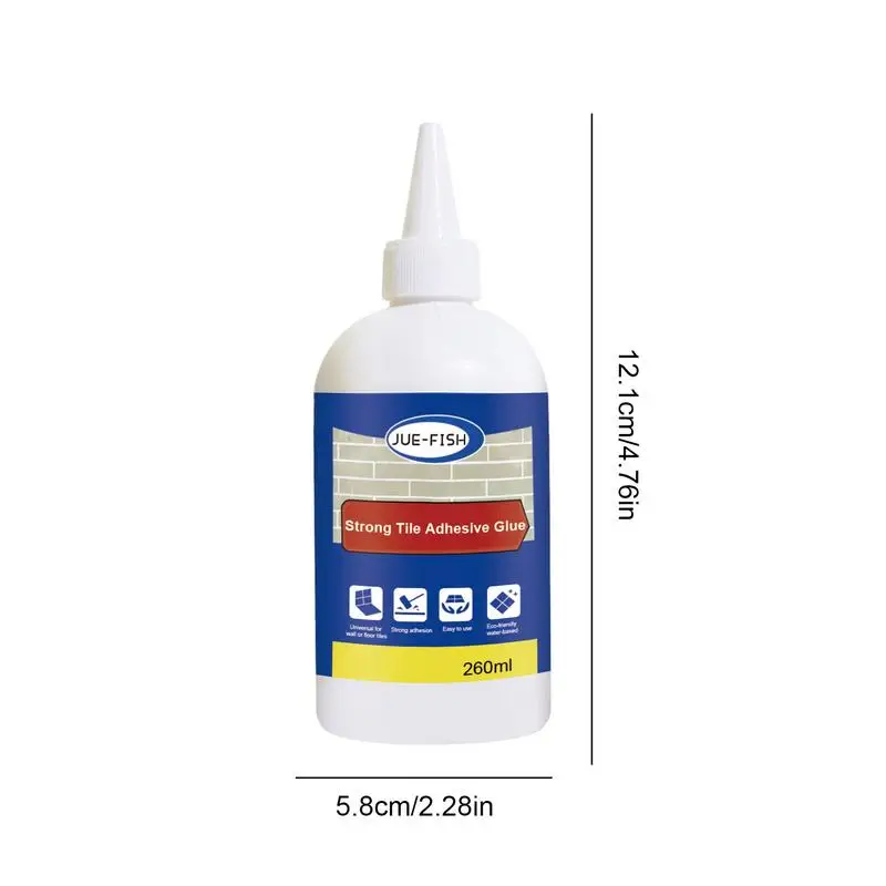 Cola de construção adesiva multifuncional, Cola versátil para reparo de tela telefônica, 100 ml, 260ml