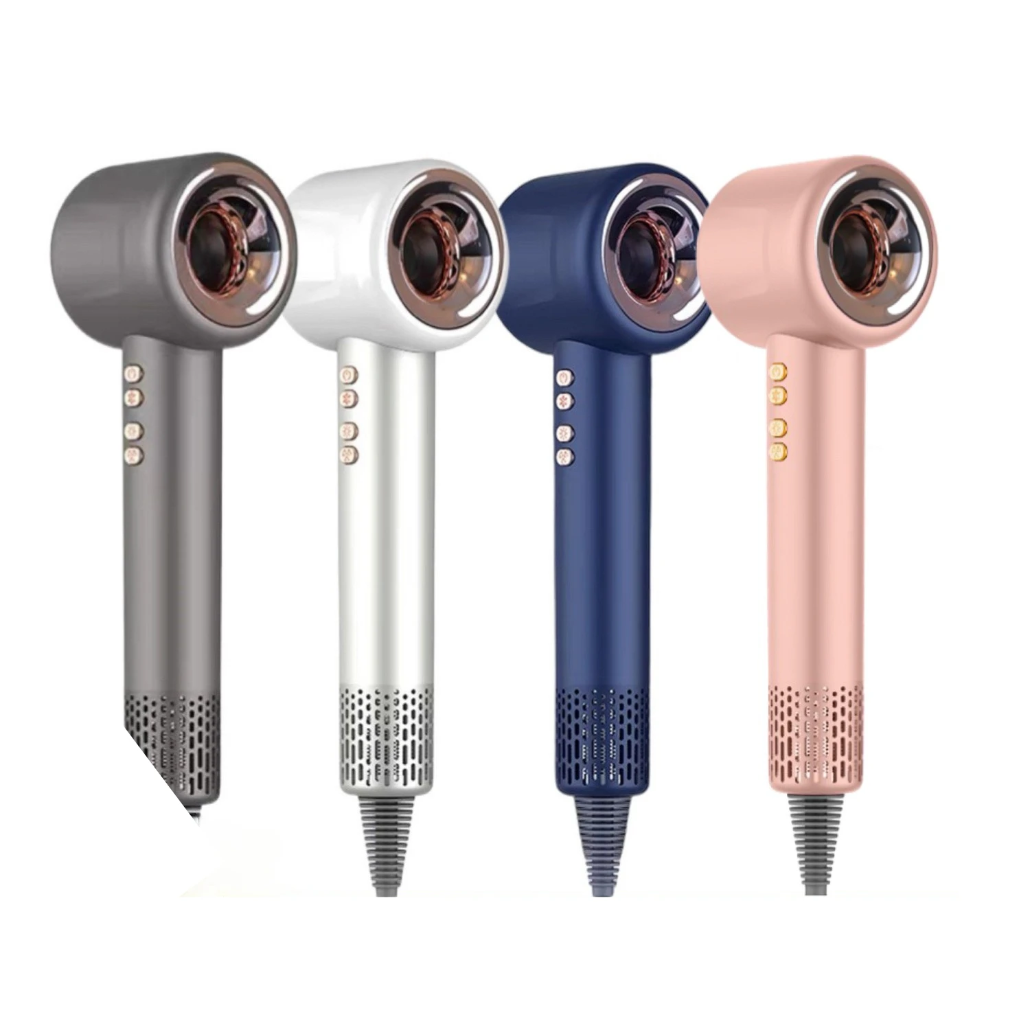 

Новый электрический домашний анионный уход за волосами, электрический фен с расческой, мелкая бытовая техника, фен 110 В