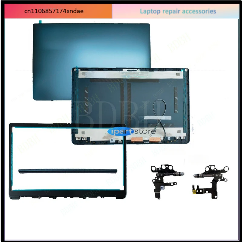 Blue LCD Back Cover/Hinge/Bezel 5CB1F36623 For  Lenovo IdeaPad 1-15ADA7 1-15AMN7