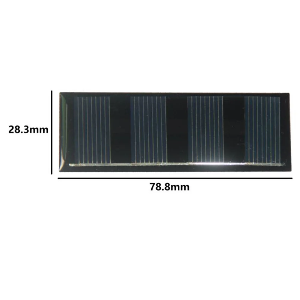 Polysilicon for solar Panel For DIY for solar Power Part DIY for solar Power 78.8*28.3mm 2V for solar Module 78.8x28.3mm