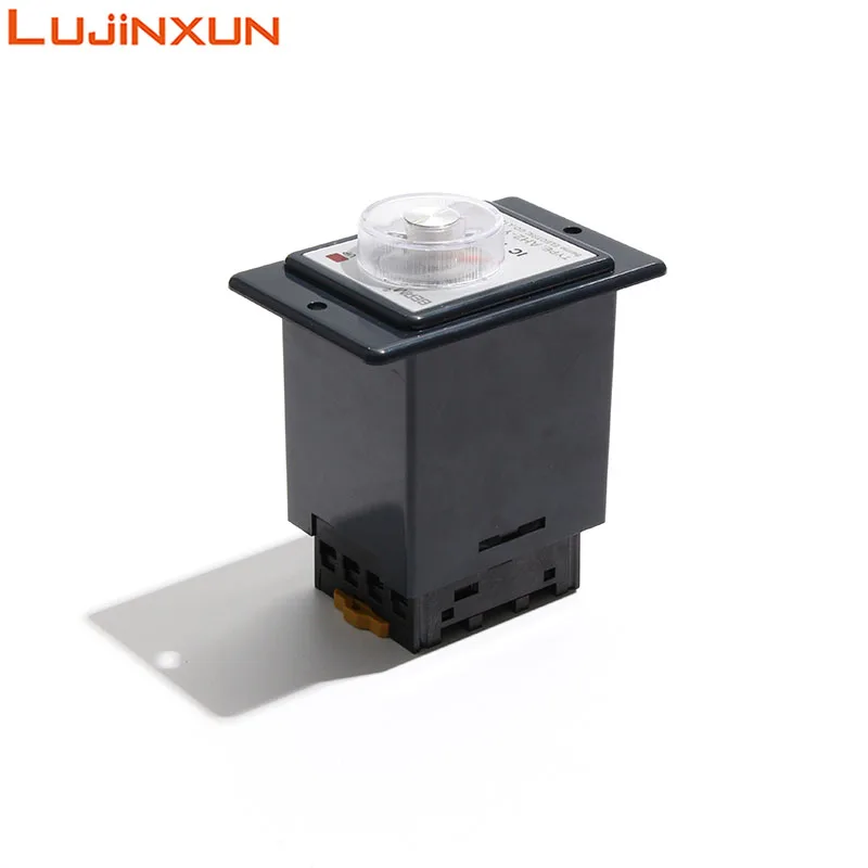 LUJINXUN Pointer Type Time Relay AH2-Y Delay Controller AC 220V 24V 8 pins 1-30 Seconds Copper Coil Transformer