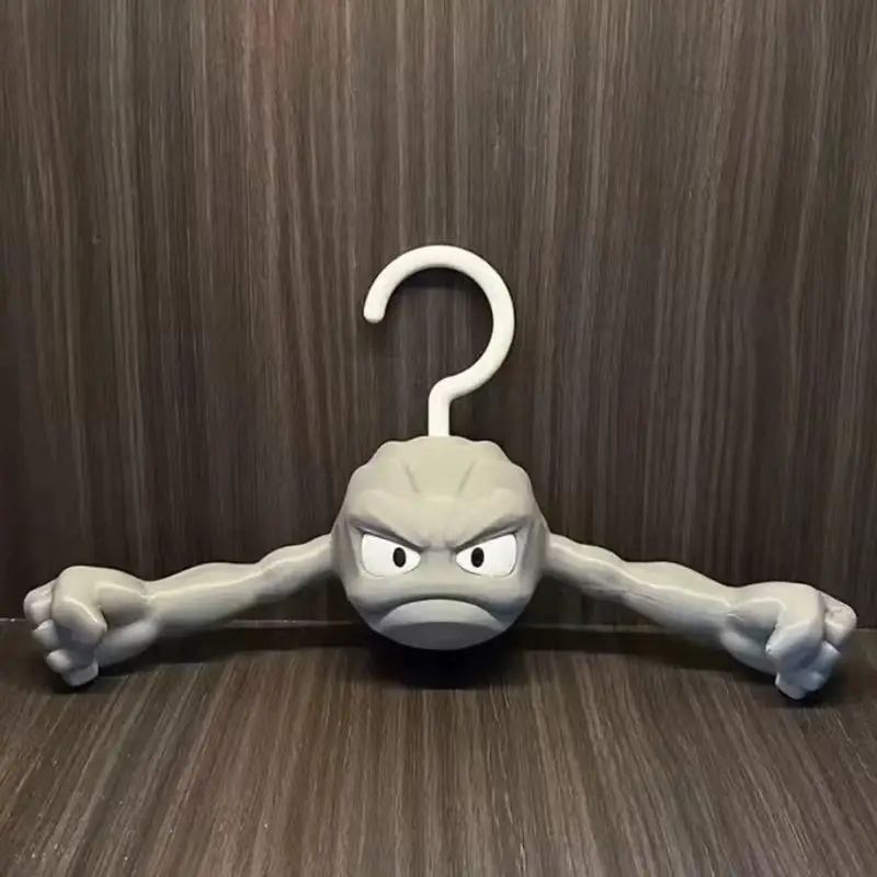 geodude-clothes-hanger-3d-printed-model-ornament-creative-hanger-niche-trendy-fashion-hanger-new-versatile-home-hanger