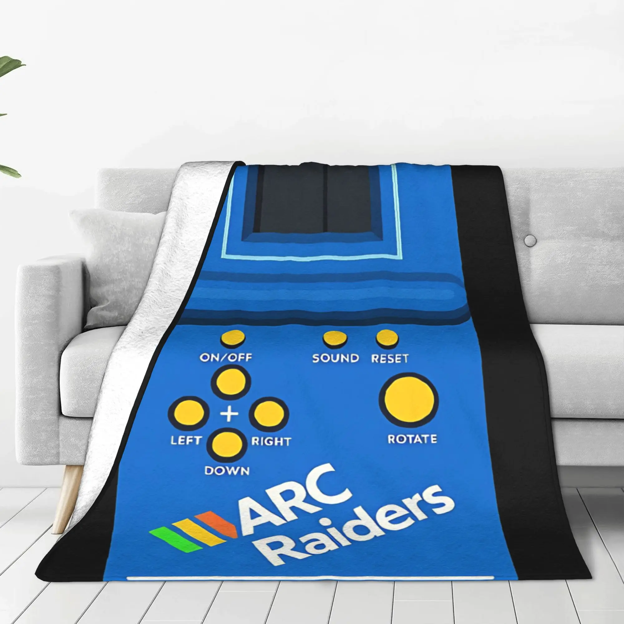 1PC Futuristic Warfare Arc Raiders Home Room Decorations Winter Blankets For Adults Bedding Home Interior Sofa Knee