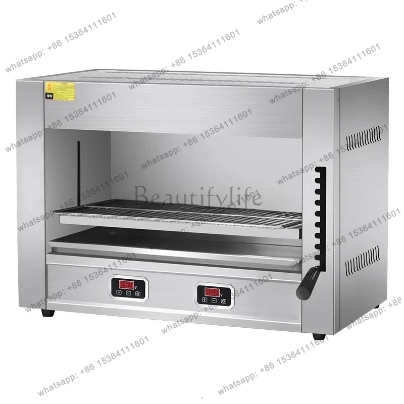 

high-end oven commercial smokeless barbecue oven is easy to use