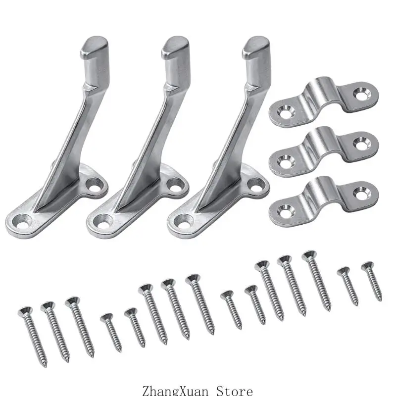Wandmontage-Treppengeländer-Stützstück aus 304-Stahl-Handlauf-Treppenhalterungen 3XUF – Detail 2