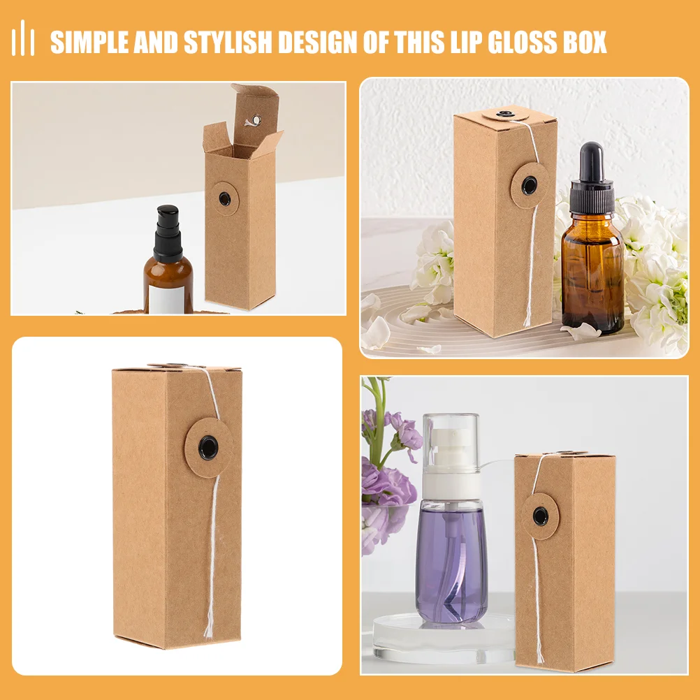 12 個の包装ボックスギフトコンテナラッピングオーガナイザーボックスギフト用口紅ラップラッパー