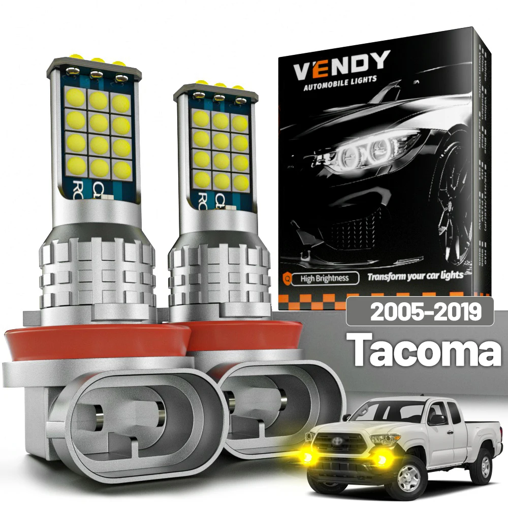 2 Stück LED-Nebelscheinwerfer für Toyota Tacoma 2005-2019 2007 2008 2009 2010 2011 2012 2013 2014 2015 2016 2017 2018 Canbus Zubehör