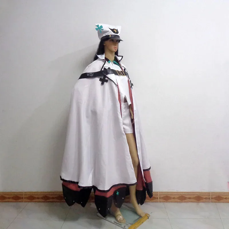 CyGame Guilty Gear Strive Ramlethal Valentine Cosplay Costume Uniform Christmas Halloween Custom Made Any Size view 2
