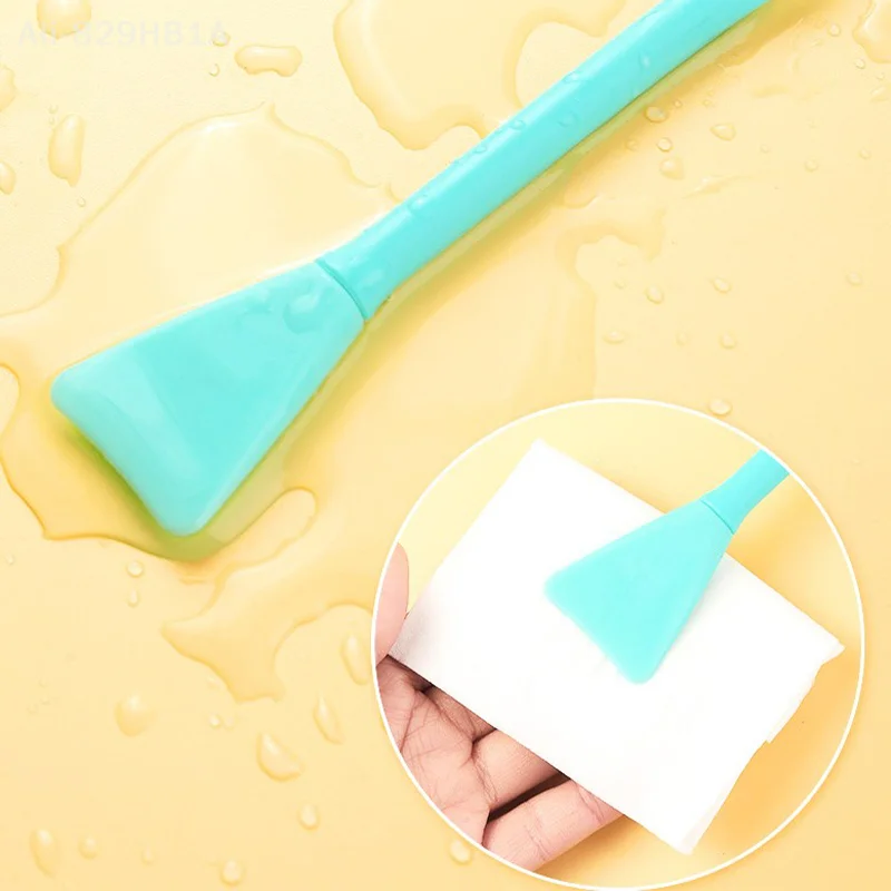 Facial Face Stick DIY Face Brush Spatula DIY Masque Brush Safe Comfortable Silicone Masque Stirring Stick for Girl Skin Care