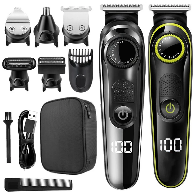 Multifunction Hair Clipper Professional Hair Trimmer Electric Nose Beard Trimmer Razor 5 in 1 Hair Cutting Machine Trimer Cutter