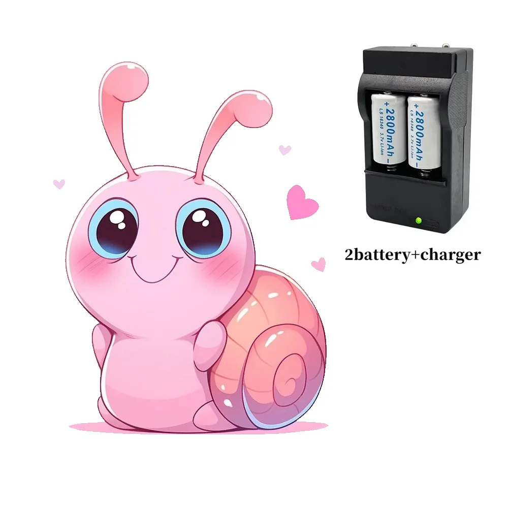 CR123A RCR 123 ICR 16340 Battery 2800mAh 3.7V Safety Camera Rechargeable Battery Lithium Ion L70 Plus,6-100pcs battery +1Charger