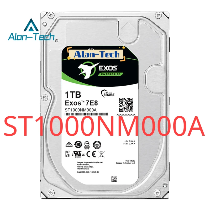 For Sea-gate ST1000NM000A Exos 1TB Internal Hard Drive SATA-6Gbps 256MB 3.5inch 7200RPM Server HDD