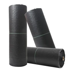 Complete Roll 100m 90GSM Farm Greenhouse Gardening Ground Fabric Vegetable Fruit Garden Grass Barrier Weed Control Mat