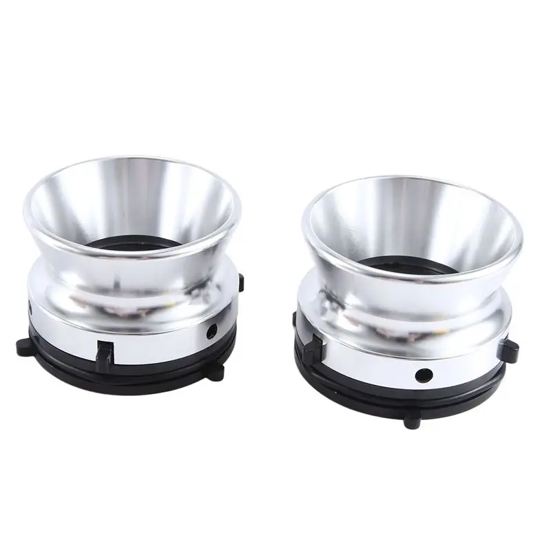 

Y23A-1 Pair NAB Hub Adapters Professional Polished Aluminum Alloy 10 Inch Opener For Studer Revox For Akai For Teac Durable (Sil