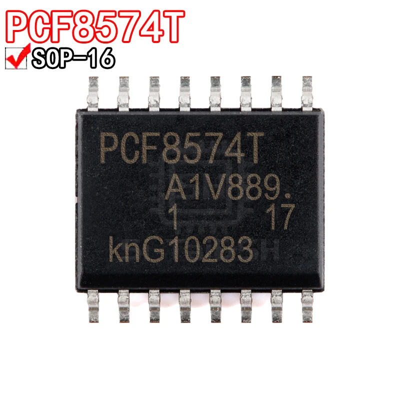 10PCS PCF8574T PCF8574 SOP16 Port expansion IC chip