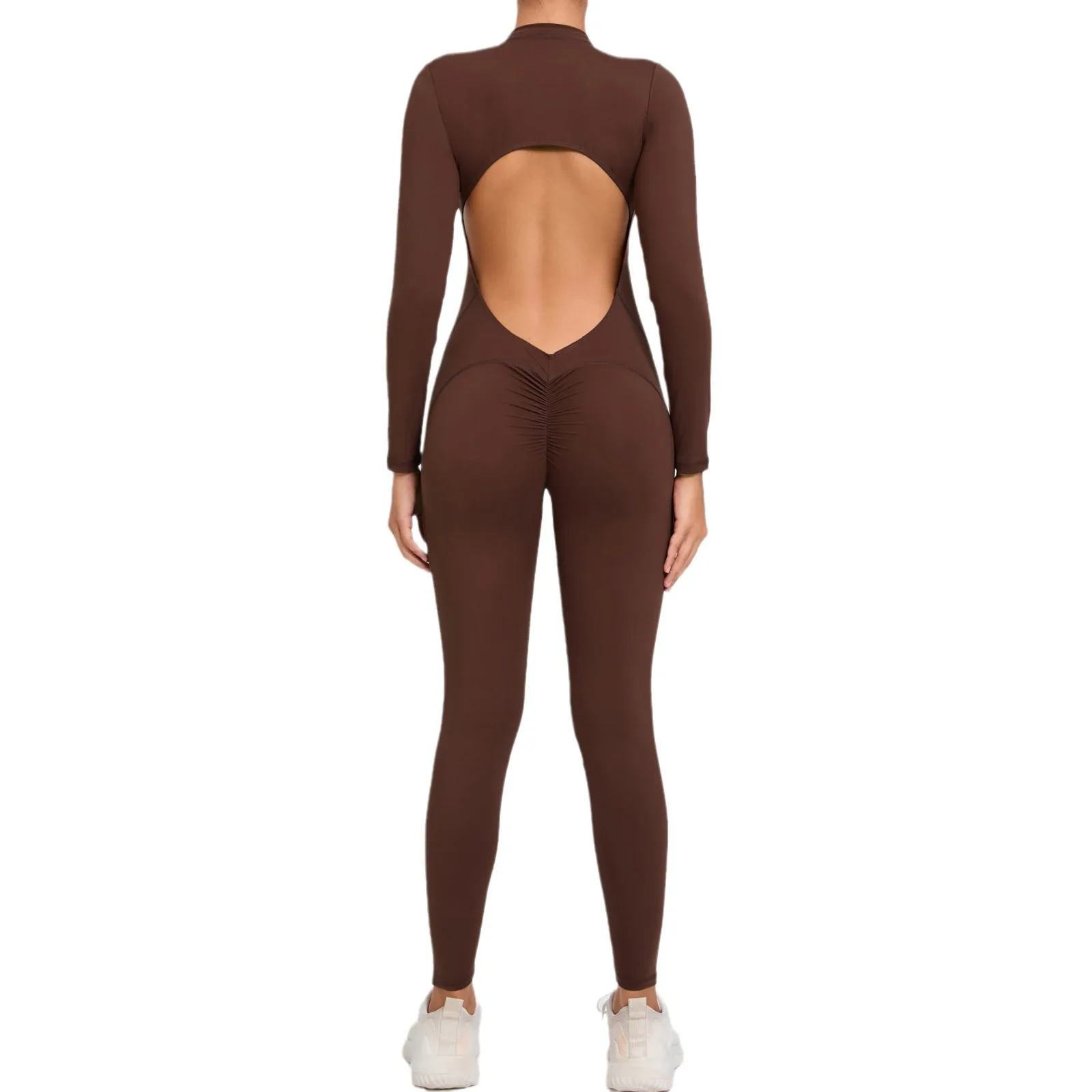 Roupas de yoga de uma peça treino conjunto esportivo completo ternos femininos conjunto de ginásio treinamento feminino terno de fitness siamês feminino roupas esportivas