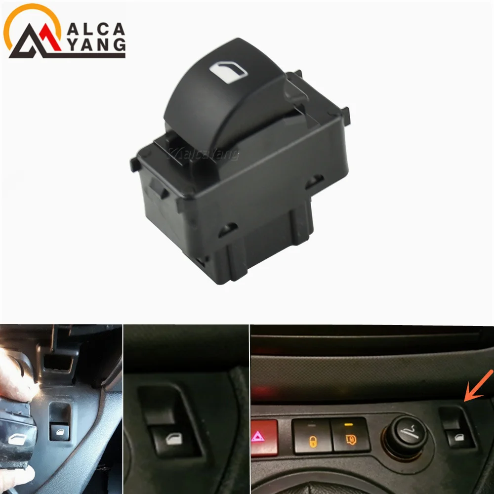 Power Window Control Lifter Switch Regulator Button 6490.E2 6490E2 For Peugeot Partner Tepee 207 Citroen Berlingo car styling