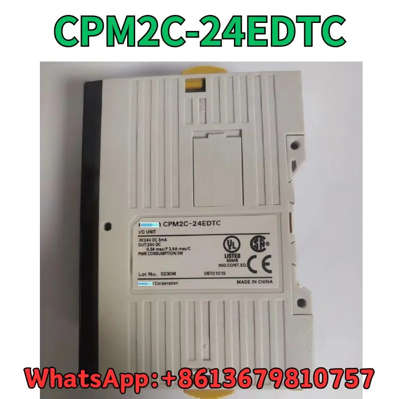 Used PLC CPM2C-24EDTC test OK Fast Shipping