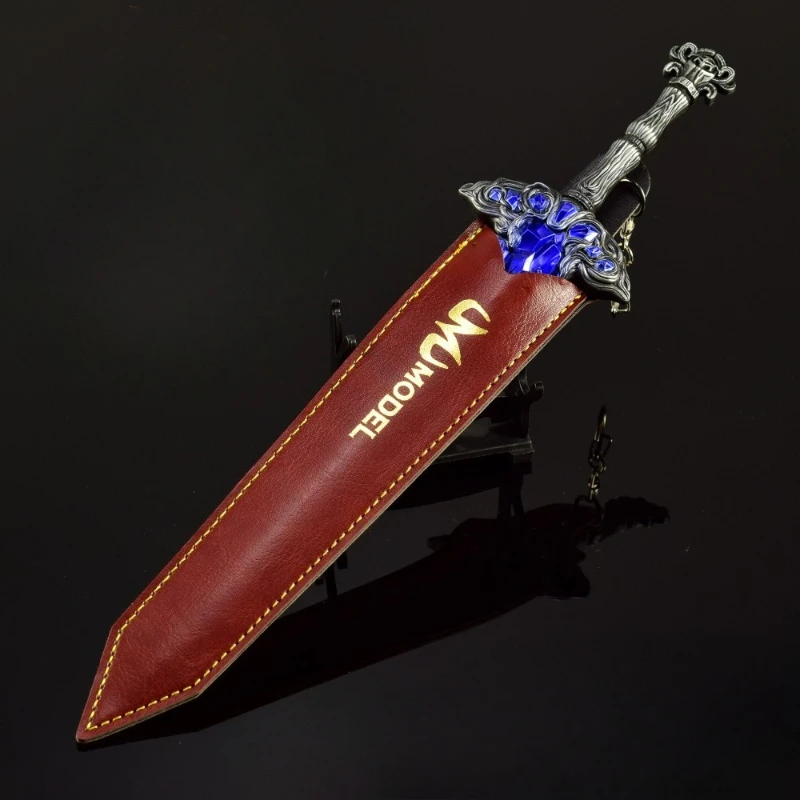 11.86in Eldenn Lazuli Glintstone zwaard Wapens Model Schede Editie Game Perifere Katana Collectible Ornamenten Jongen Speelgoed Geschenken