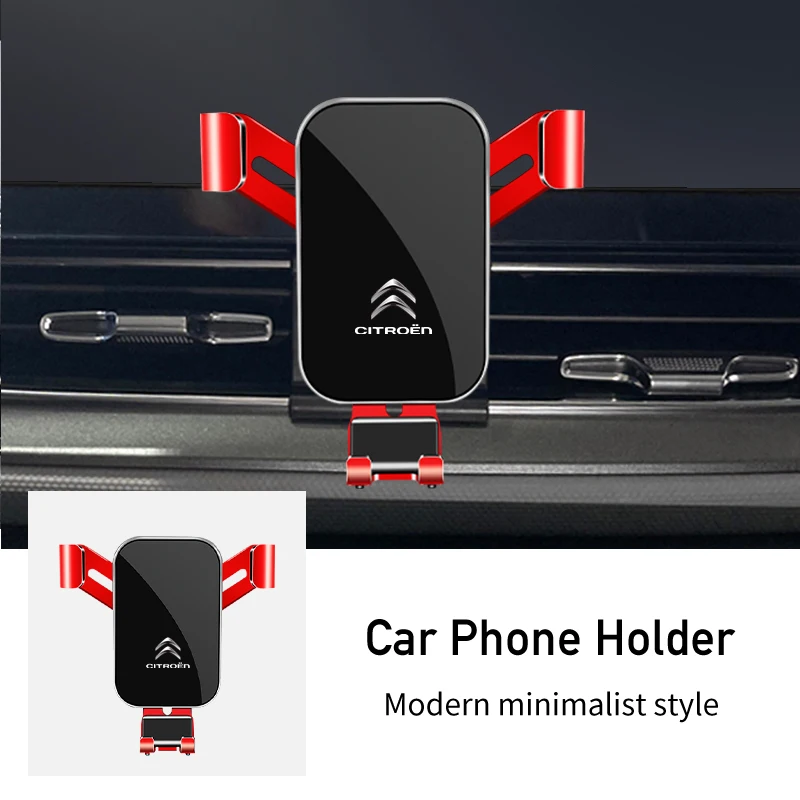 Car Phone Holder Cell Air Vent Mount Moblie GPS Support Stand For Citroen C4 C3 C5 C1 Berlingo Celysee Cactus Picasso Aircross