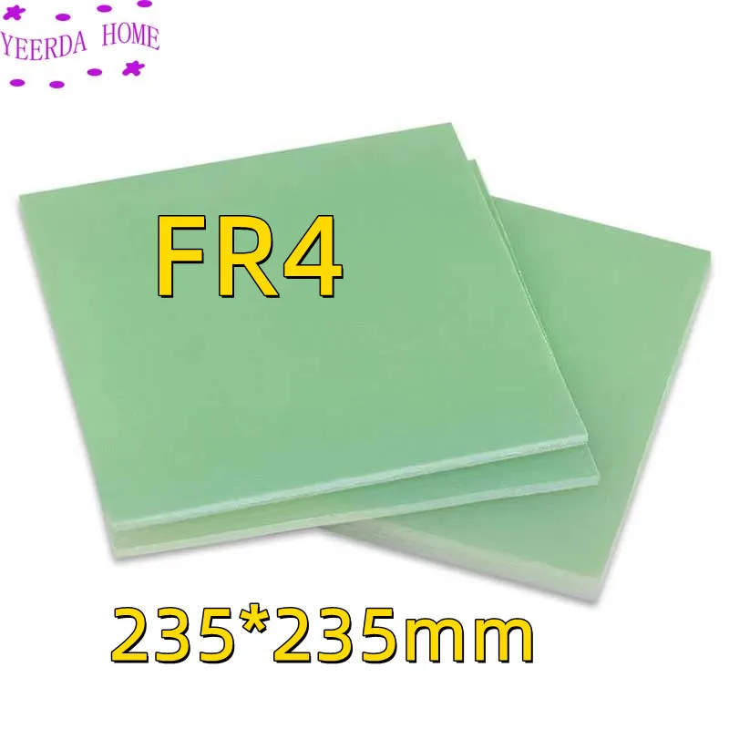 Size 235mm series FR4 3D printer Removable Platform Hot Heated Bed Fiber Glass Plate Polypropylene Build