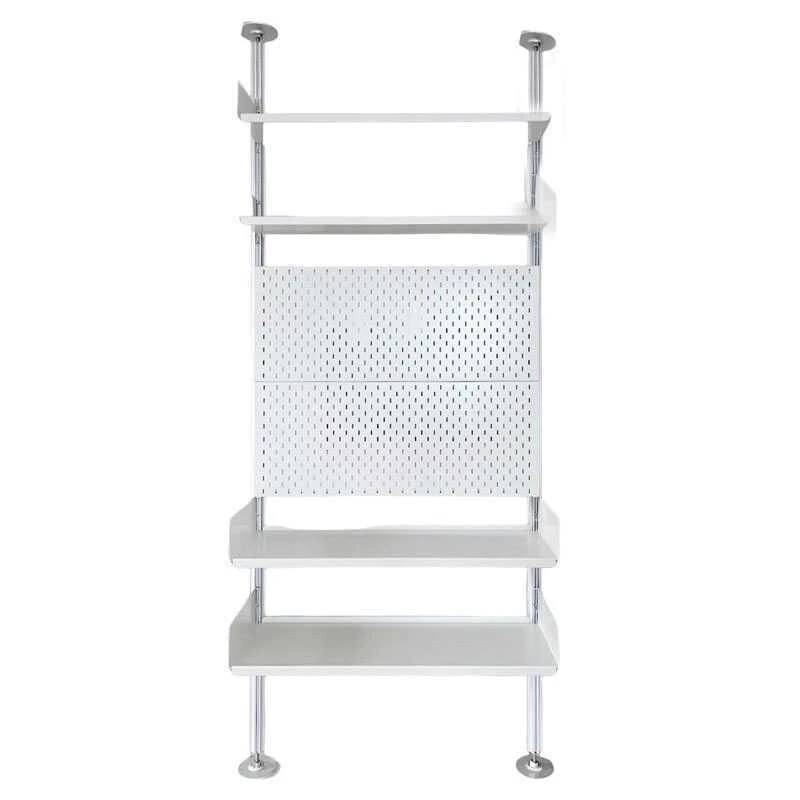 Étagère à figurines, bibliothèque à séparation réglable, panneau à trous